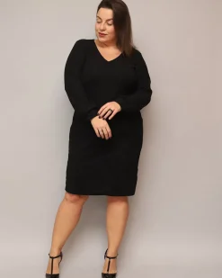 Online Błyszcząca sukienka damska przed kolano w kolorze m PLUS SIZE Sukienki Krótkie|Plus Size