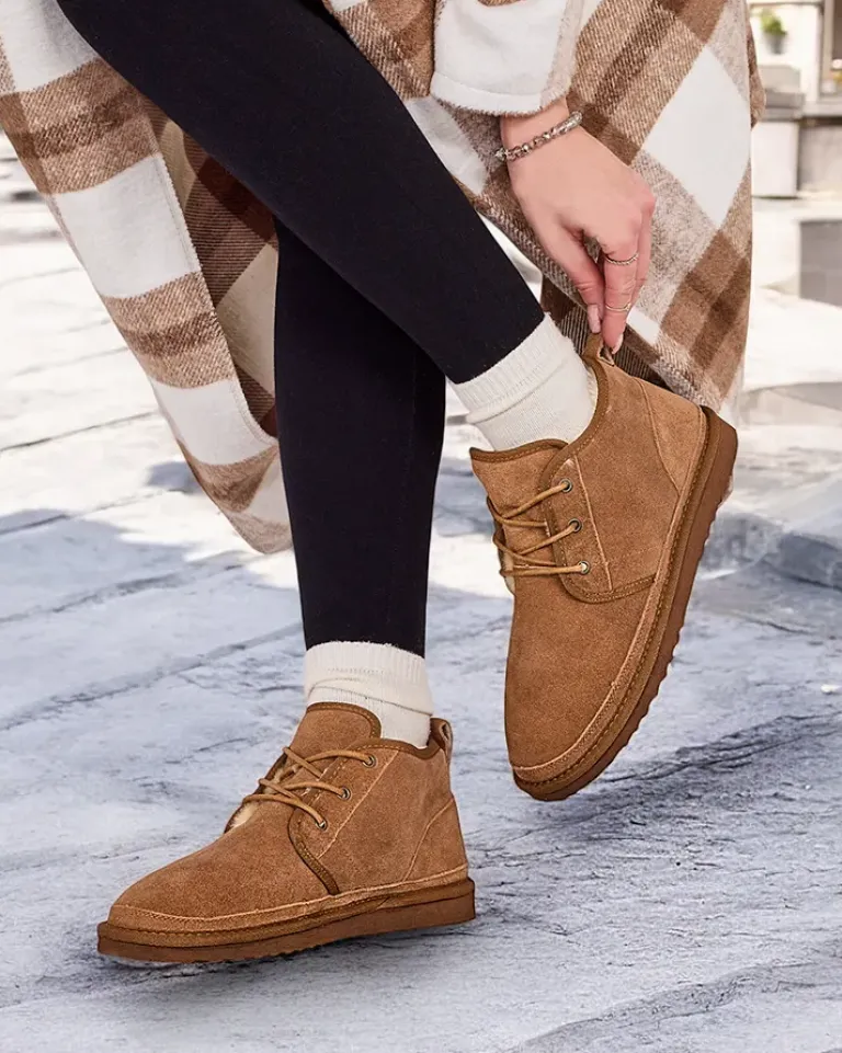 Outlet Camelowe męskie buty a'la śniegowce Gavin Śniegowce