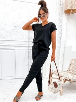 Outlet Casualowy damski komplet Damskie Komplety Damskie