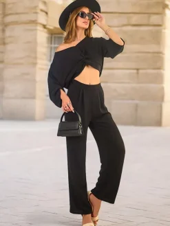 Sale Casualowy damski komplet Damskie Komplety Damskie