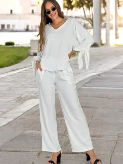 Sale Casualowy damski komplet Damskie Komplety Damskie