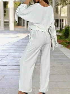 Sale Casualowy damski komplet Damskie Komplety Damskie