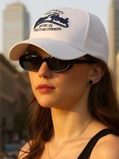 Clearance Czapka z Daszkiem New York Unisex Damskie Czapki|Czapki I Kapelusze