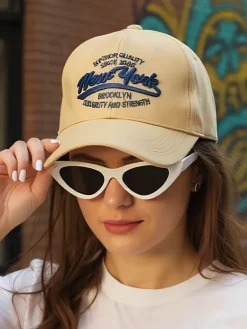 Best Czapka z Daszkiem New York Unisex Damskie Czapki|Czapki I Kapelusze