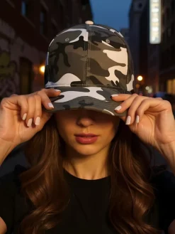 Best Czapka z daszkiem moro CamoFlex Damskie Czapki I Kapelusze