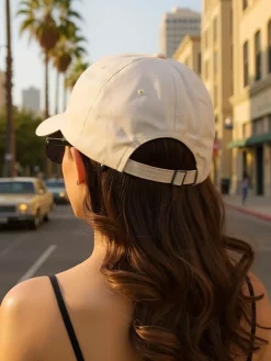 Outlet Czapka z Daszkiem Unisex Los Angeles Damskie Czapki|Czapki I Kapelusze