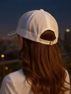 Best Czapka z daszkiem z cyrkoniami Glam Dash Damskie Czapki I Kapelusze