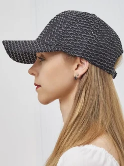 Outlet Czapka z daszkiem Shine Stitch Damskie Czapki I Kapelusze