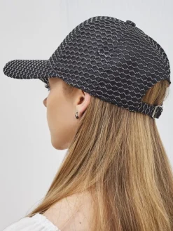 Outlet Czapka z daszkiem Shine Stitch Damskie Czapki I Kapelusze