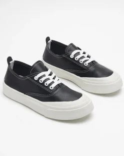 New Czarne damskie tenisówki Lorino Trampki