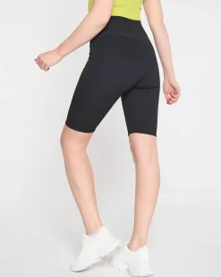 Online Czarne damskie legginsy kolarki Spodenki 3/4|Krótkie Spodenki