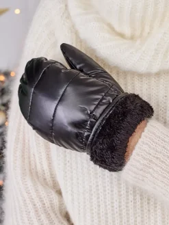 Discount Czarne rękawiczki damskie Damskie Rękawiczki