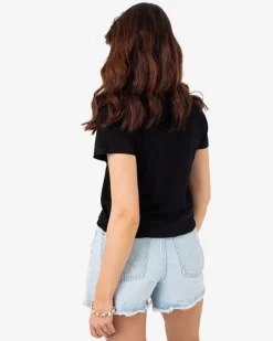 New damski t-shirt z printem Bluzki / Koszule / Koszulki