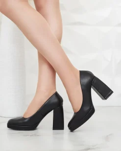 Sale Czółenka damskie na wysokim słupku Cellcas Klasyczne