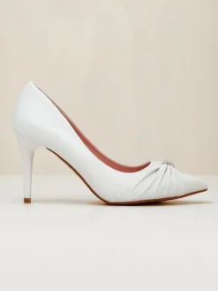 Czółenka damskie eko skórzane Venetia Nera Szpilki