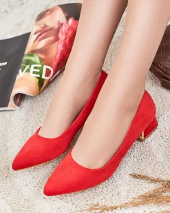 Hot Czółenka damskie na słupku Cacellsa Klasyczne