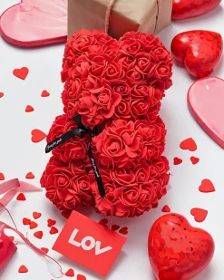 Sale miś z róż Dekoracje I Ozdoby