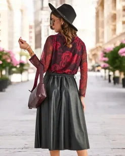 New Damska bluzka z printem Bluzki / Koszule / Koszulki