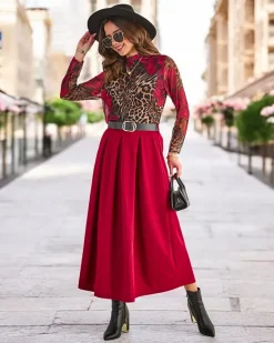 Online Damska bluzka z printem Bluzki / Koszule / Koszulki