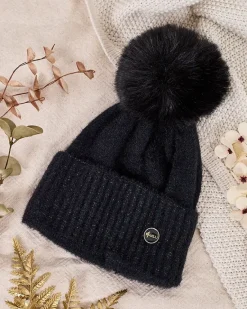 New Damska czapka z pomponem Damskie Czapki I Kapelusze