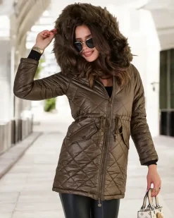 Best Damska dwustronna kurtka w kolorze ciemnom Kurtki / Marynarki / Płaszcze