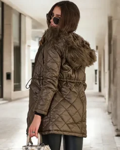 Best Damska dwustronna kurtka w kolorze ciemnom Kurtki / Marynarki / Płaszcze