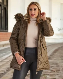 Best Damska dwustronna kurtka w kolorze ciemnom Kurtki / Marynarki / Płaszcze