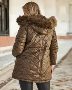 Best Damska dwustronna kurtka w kolorze ciemnom Kurtki / Marynarki / Płaszcze