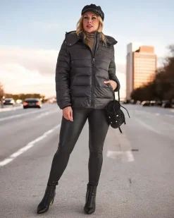 Online damska kurtka zimowa pikowana Kurtki / Marynarki / Płaszcze