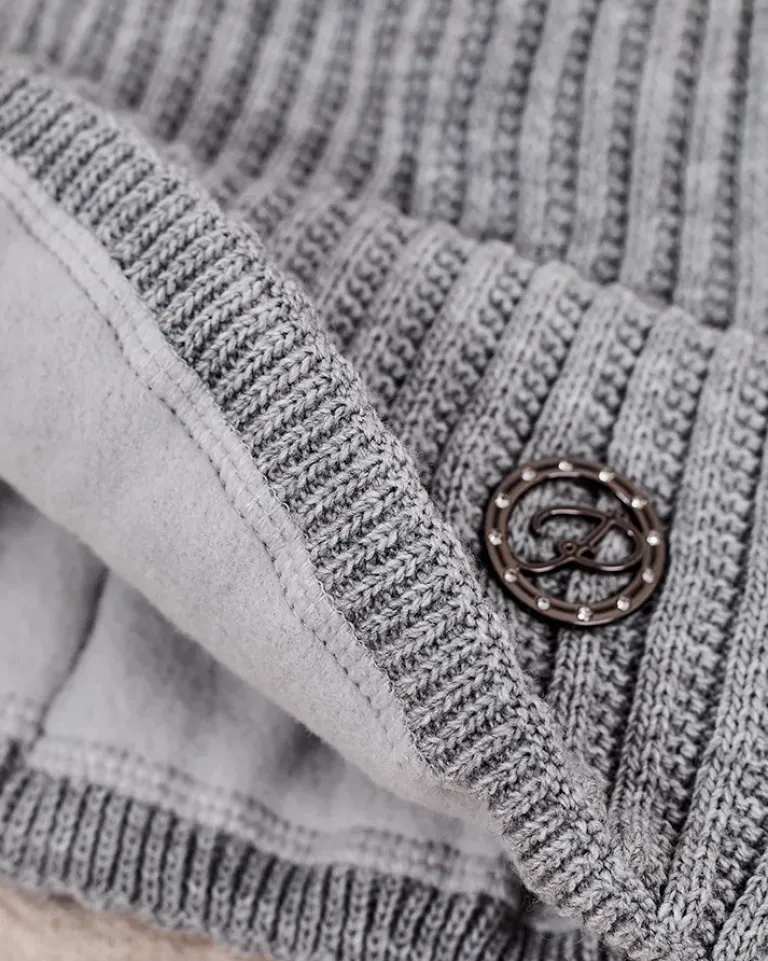 Best Damska ocieplana czapka z pomponem Damskie Czapki I Kapelusze