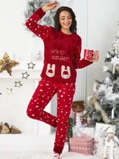 Hot Damska piżama w gwiazdki Piżamy