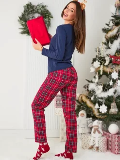 Outlet Damska piżama świąteczna w kolorze m Piżamy