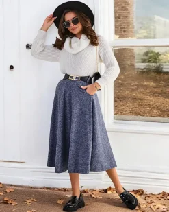 Outlet Damska spódnica midi Spódnice