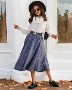 Outlet Damska spódnica midi Spódnice