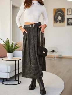 Sale Damska spódnica midi Spódnice