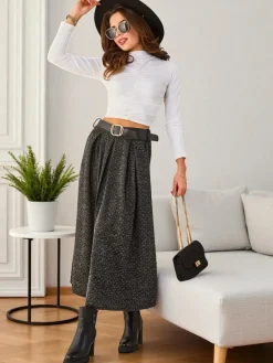 Sale Damska spódnica midi Spódnice