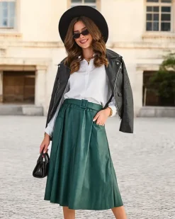 Discount Damska spódnica midi Spódnice