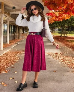 Outlet Damska spódnica midi Spódnice