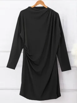 Best Damska sukienka tkaninowa Sukienki Krótkie