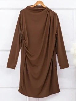 Best Damska sukienka tkaninowa Sukienki Krótkie