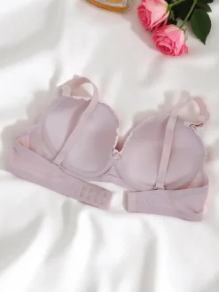 Outlet Damski biustonosz push- up z koronką Sensuelle Lift Codzienne