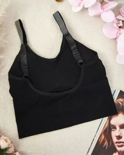 Best Damski biustonosz sportowy z cyrkoniami Sportowe