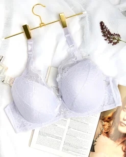 Discount Damski biustonosz zdobiony koronką Codzienne