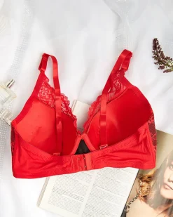 Best Damski biustonosz zdobiony koronką Codzienne