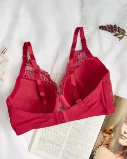 Best Damski biustonosz zdobiony koronką Codzienne