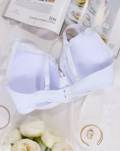 Clearance Damski biustonosz zdobiony koronką Codzienne