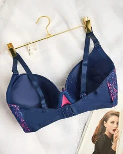 Discount Damski biustonosz zdobiony koronką Codzienne