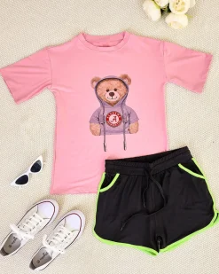 Outlet Damski komplet dresowy Damskie Komplety Damskie