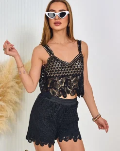 Sale Damski komplet koronkowy Damskie Komplety Damskie