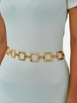 Sale Damski metalowy pasek ozdobny Damskie Paski